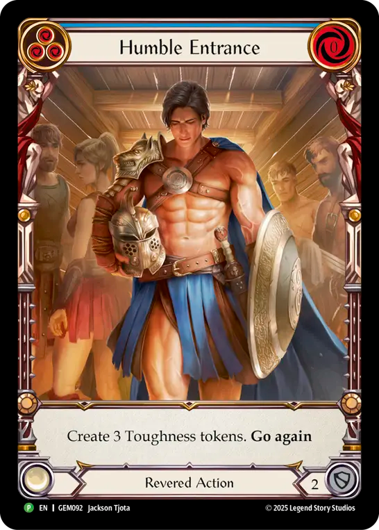 Humble Entrance Extended Art (Blue) GEM092 (Promo)