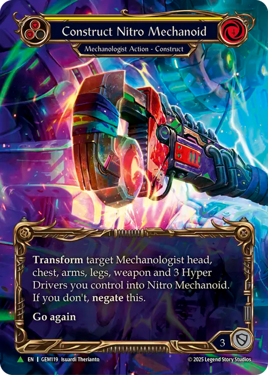 Construct Nitro Mechanoid (Yellow) GEM119 (Promo)