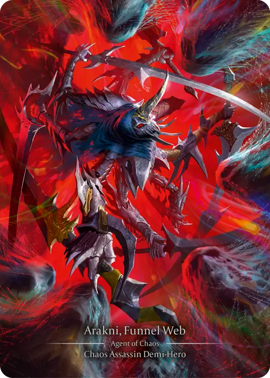 Arakni, Funnel Web Cold Foil HNT004 (The Hunted)