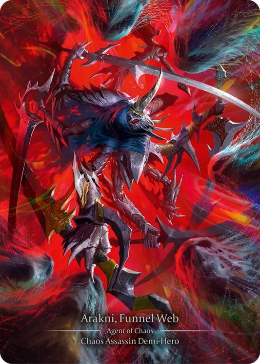 Arakni, Funnel Web Cold Foil HNT004 (The Hunted)