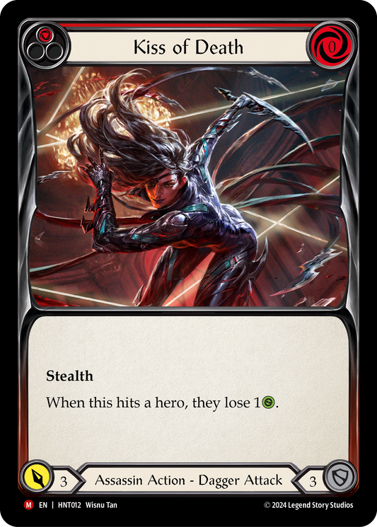 Kiss of Death (Red) HNT012 (The Hunted)