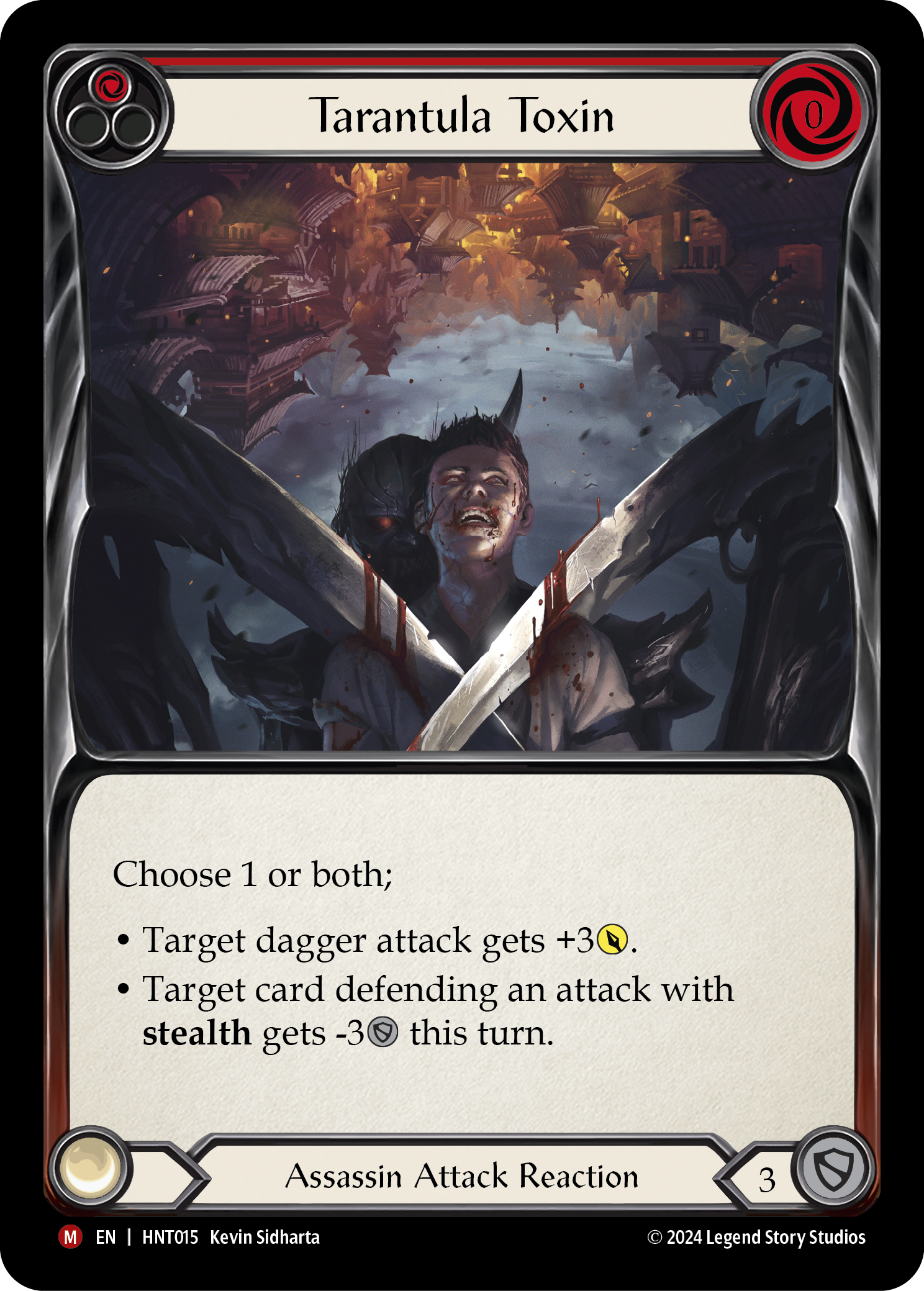 Tarantula Toxin (Red) HNT015 (The Hunted)