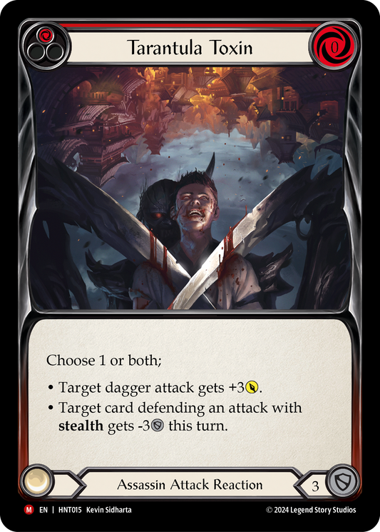 Tarantula Toxin Rainbow Foil (Red) HNT015 (The Hunted)