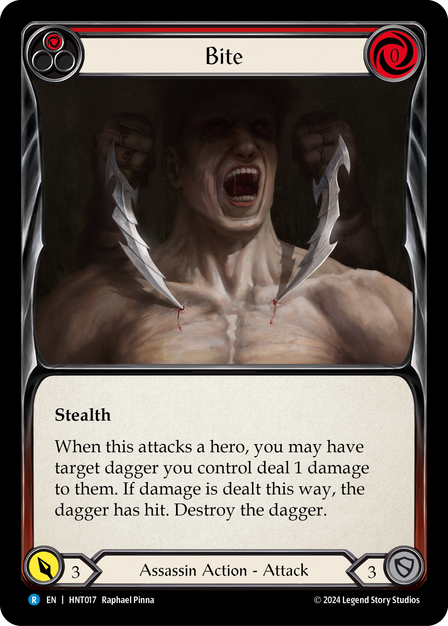 Bite (Red) HNT017 (The Hunted)