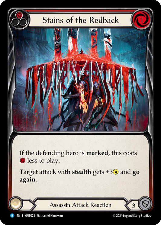 Stains of the Redback (Red) HNT023 (The Hunted)
