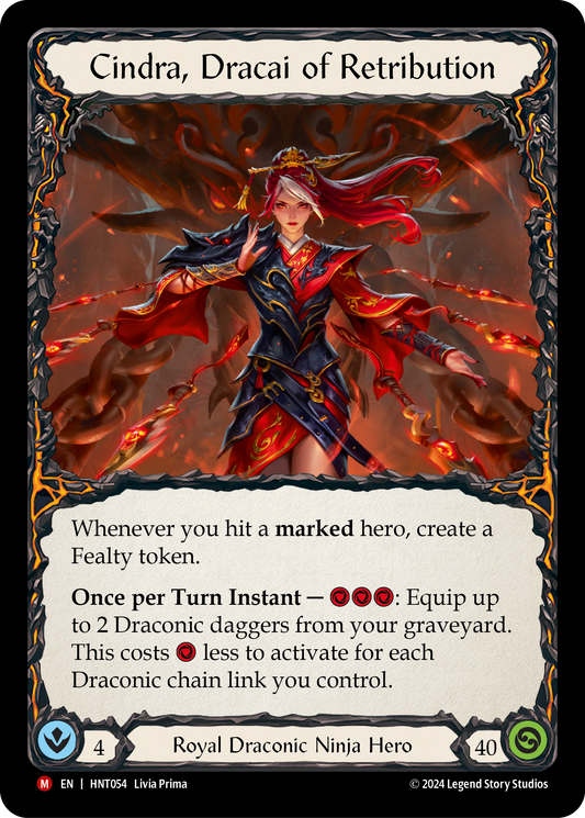 Cindra, Dracai of Retribution HNT054 (The Hunted)