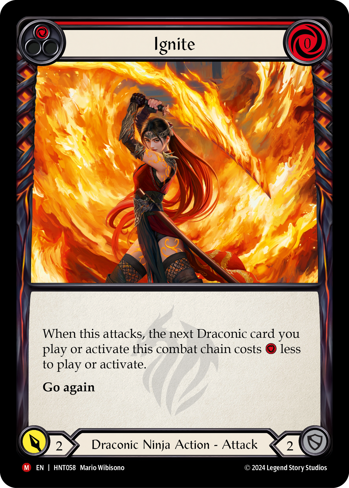 Ignite (Red) HNT058 (The Hunted)