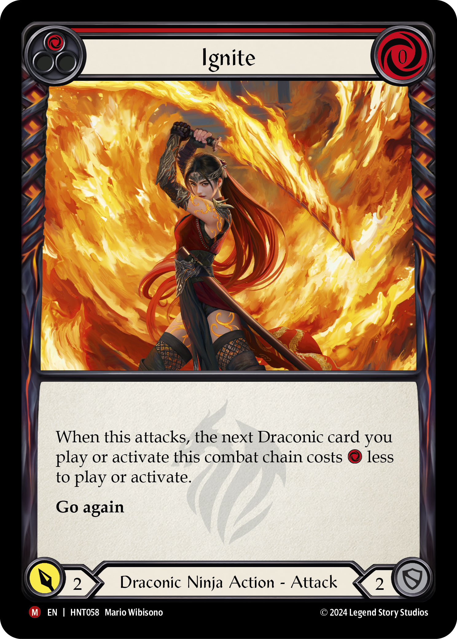Ignite (Red) HNT058 (The Hunted)