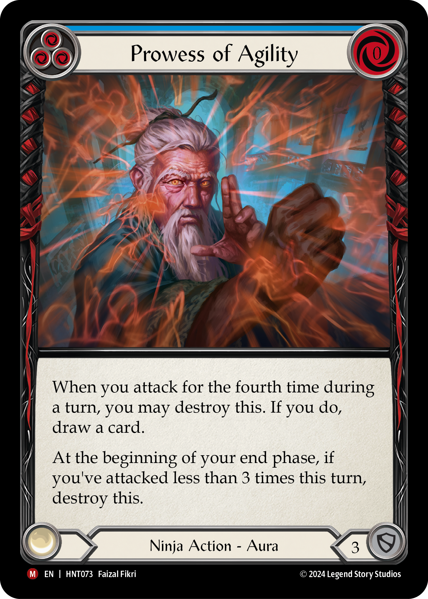 Prowess of Agility (Blue) HNT073 (The Hunted)