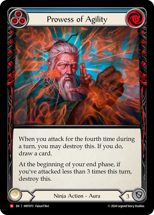 Prowess of Agility (Blue) HNT073 (The Hunted)