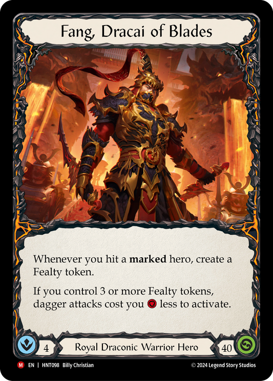 Fang, Dracai of Blades HNT098 (The Hunted)