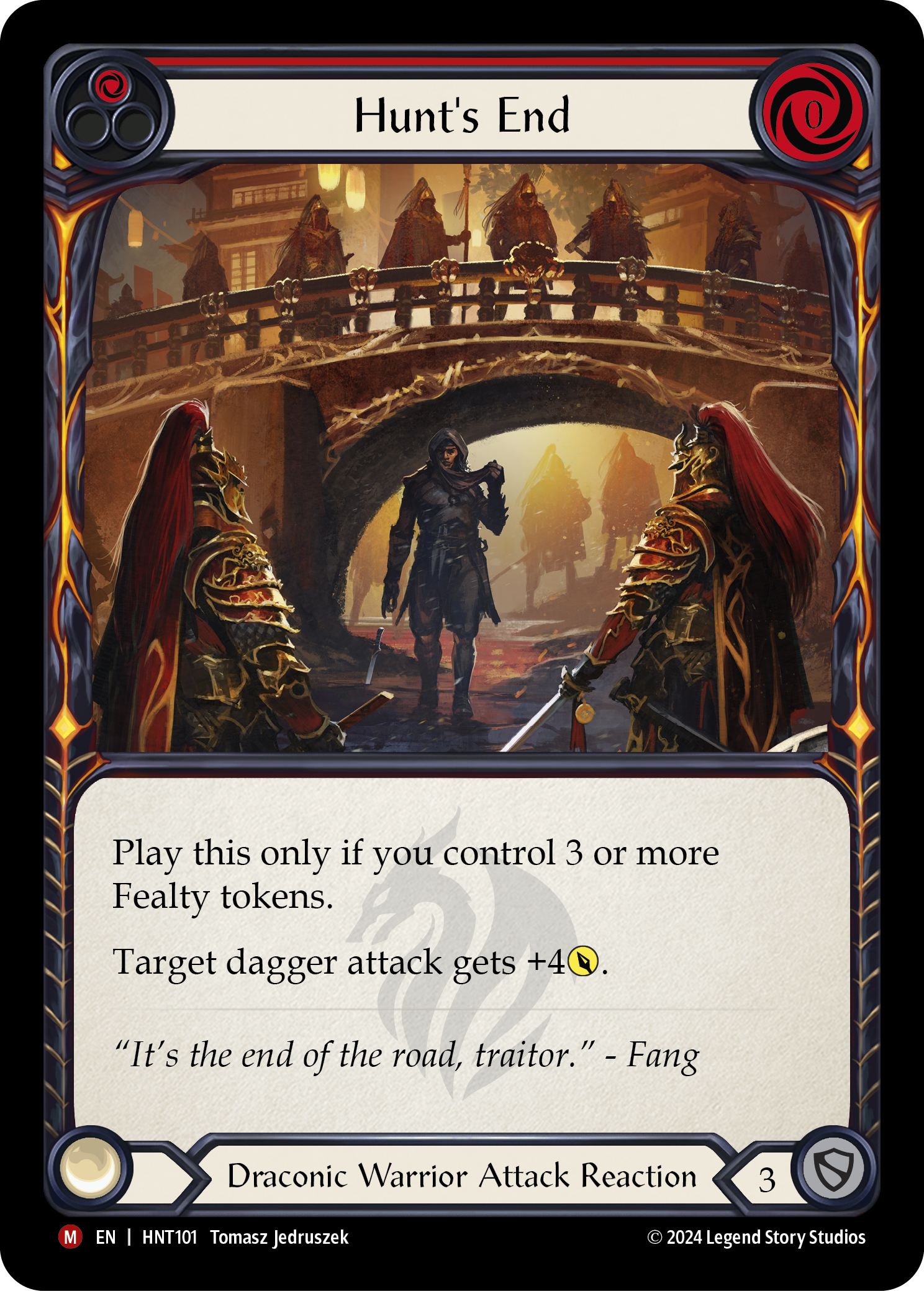 Hunt's End (Red) HNT101 (The Hunted)