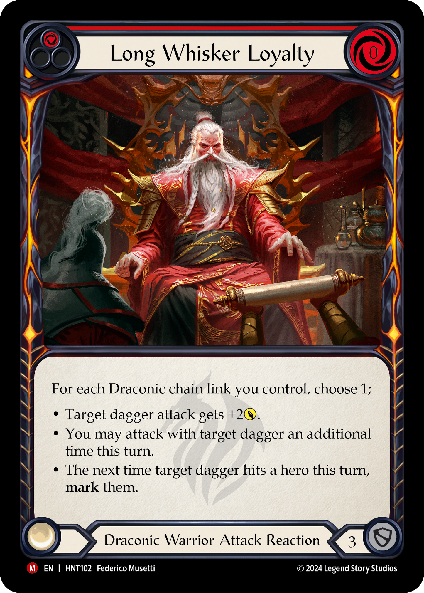 Long Whisker Loyalty (Red) HNT102 (The Hunted)