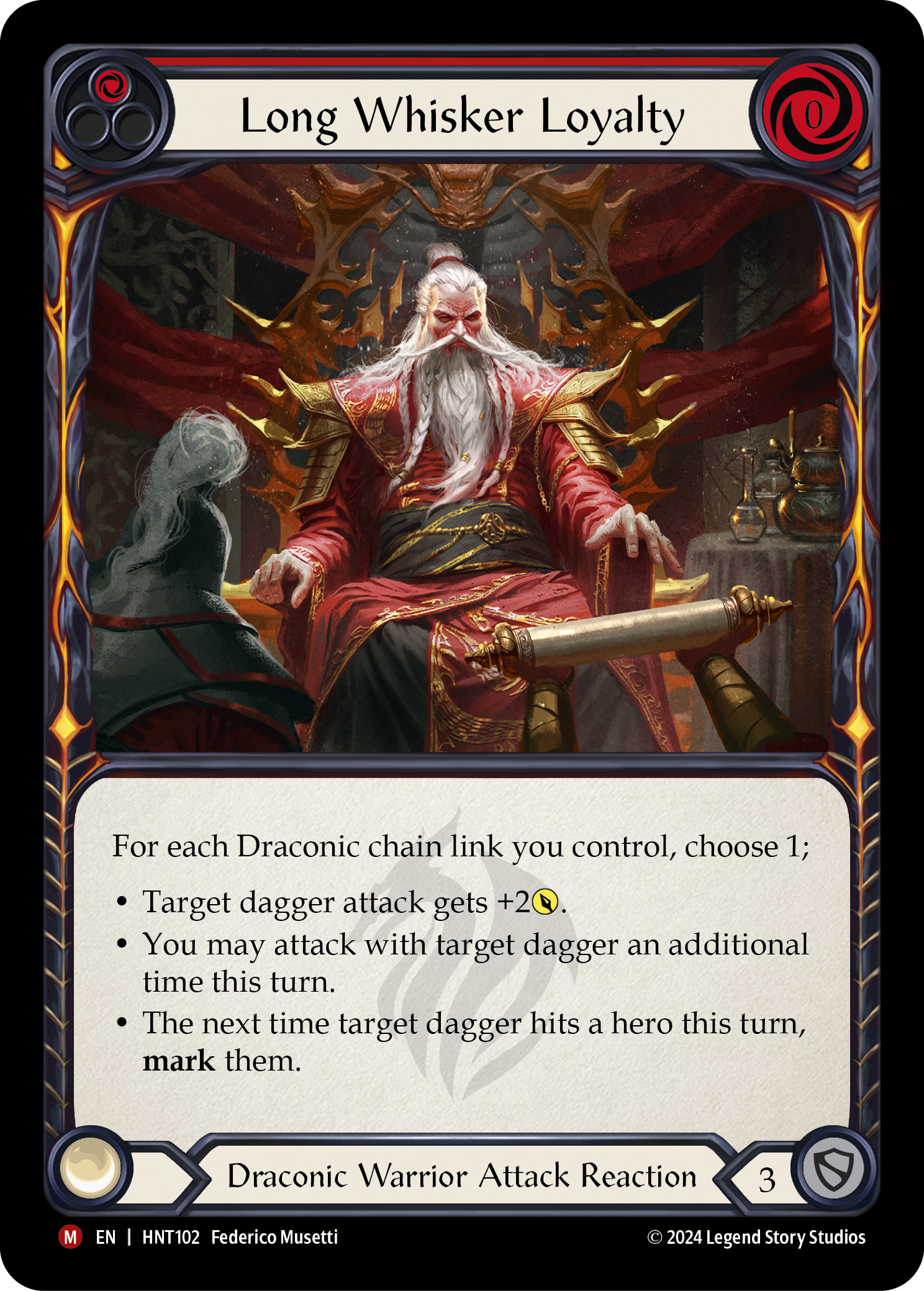Long Whisker Loyalty (Red) HNT102 (The Hunted)