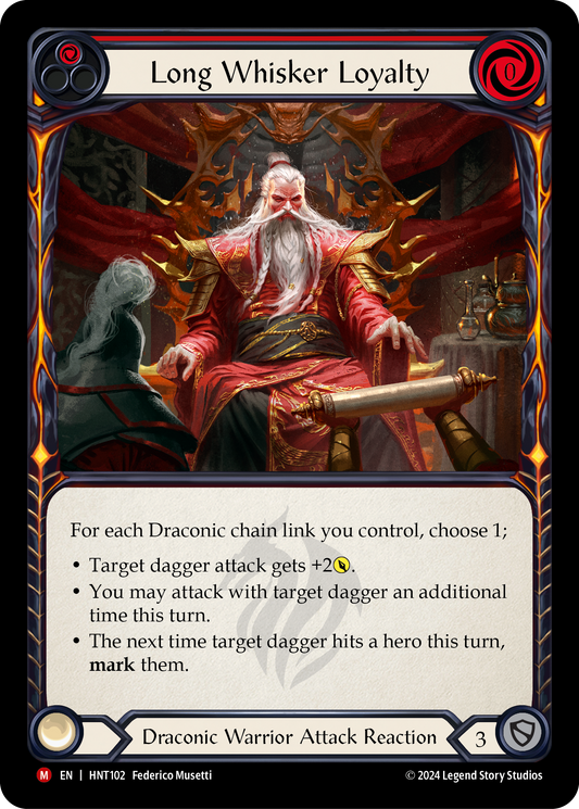 Long Whisker Loyalty (Red) HNT102 (The Hunted)