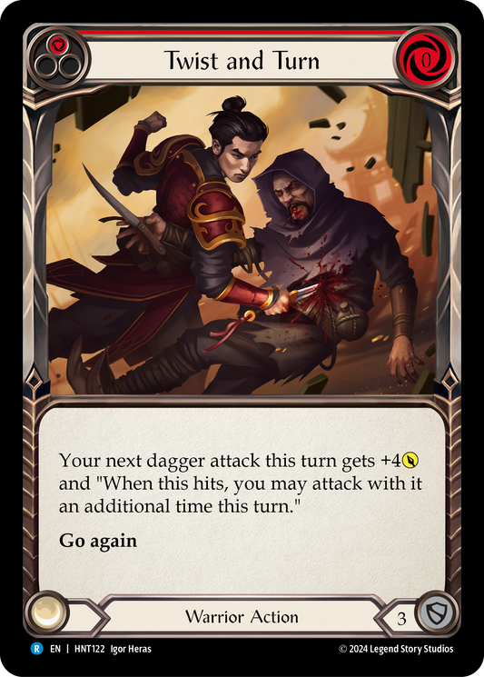 Twist and Turn (Red) HNT122 (The Hunted)