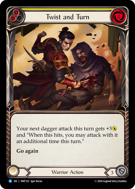 Twist and Turn (Yellow) HNT123 (The Hunted)