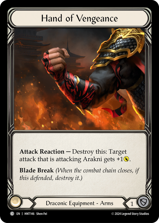 Hand of Vengeance Cold Foil HNT146 (The Hunted)
