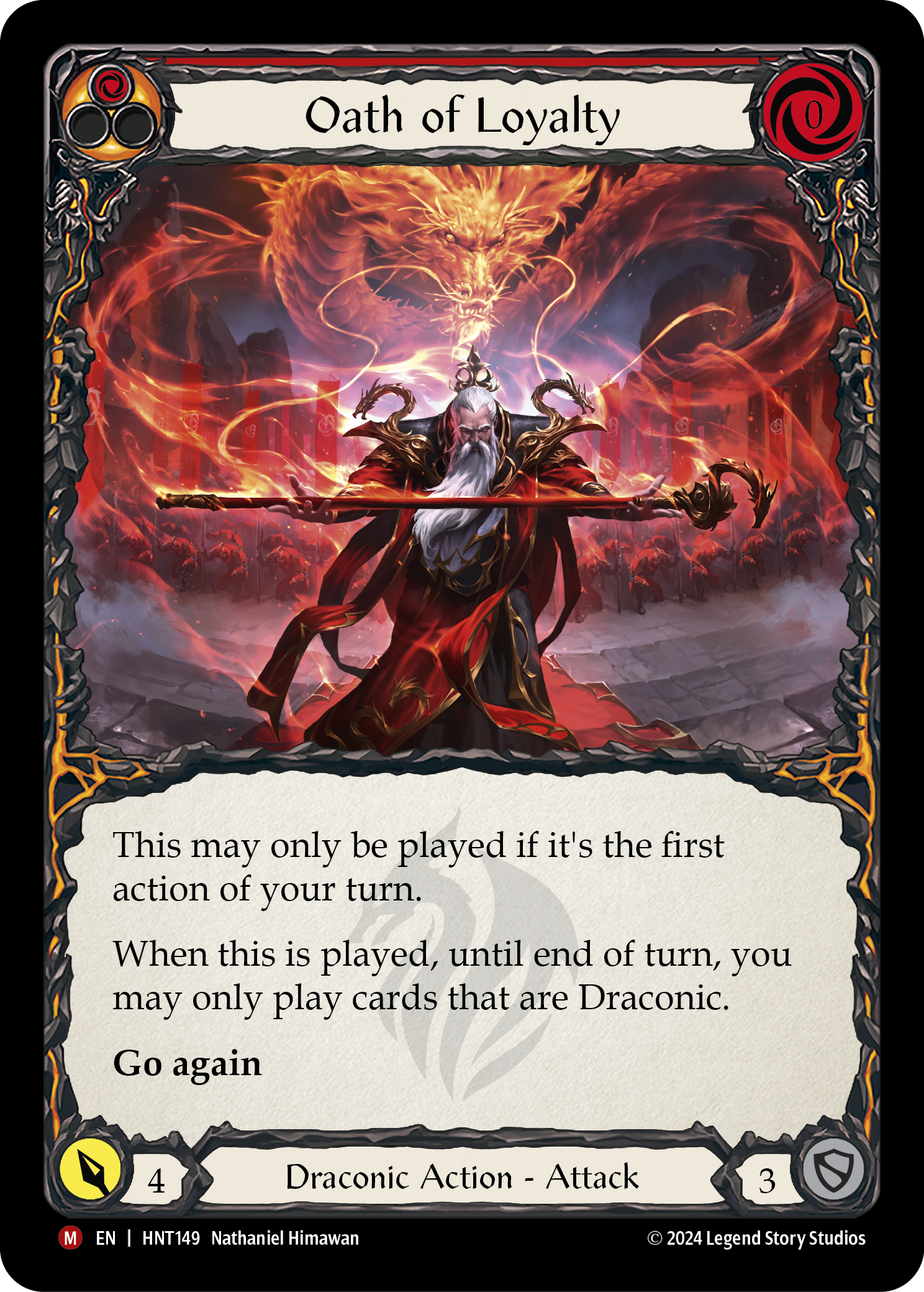 Oath of Loyalty (Red) HNT149 (The Hunted)