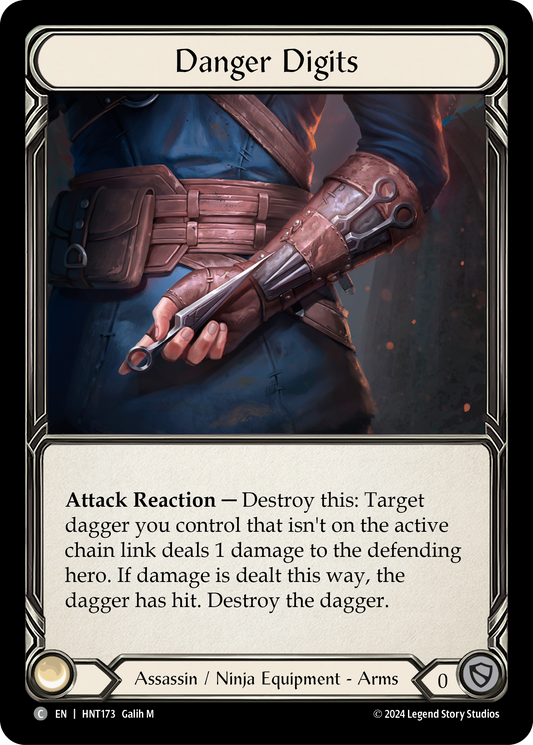 Danger Digits Cold Foil HNT173 (The Hunted)