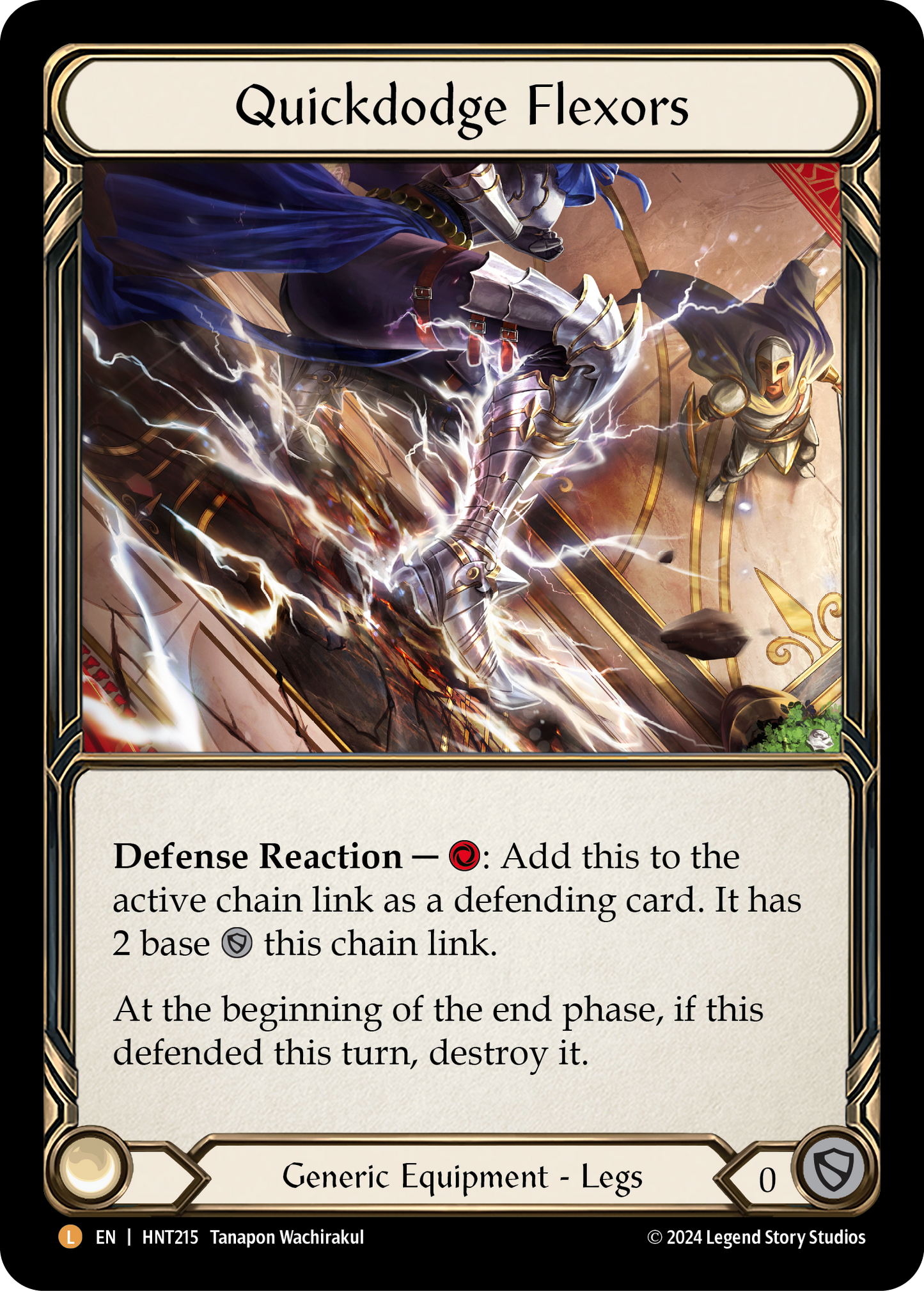 Quickdodge Flexors Rainbow Foil HNT215 (The Hunted)