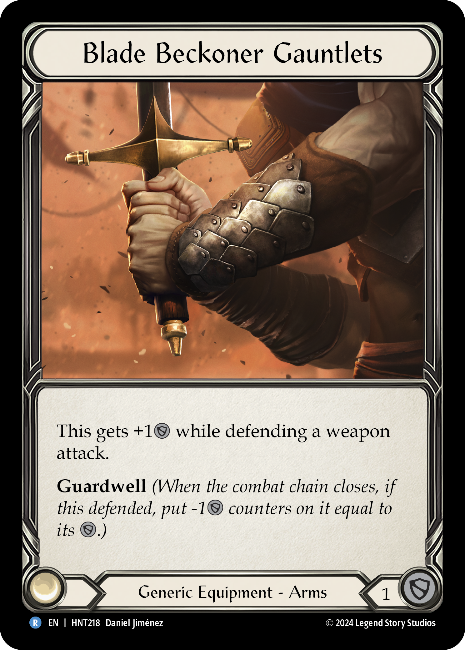Blade Beckoner Gauntlets HNT218 (The Hunted)