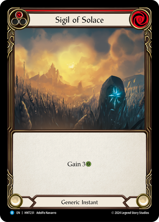 Sigil of Solace (Red) HNT231 (The Hunted)