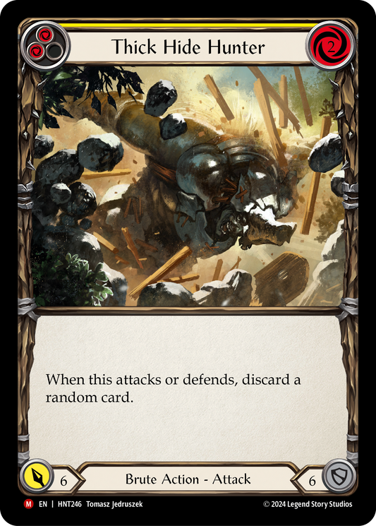 Thick Hide Hunter (Yellow) HNT246 (The Hunted)