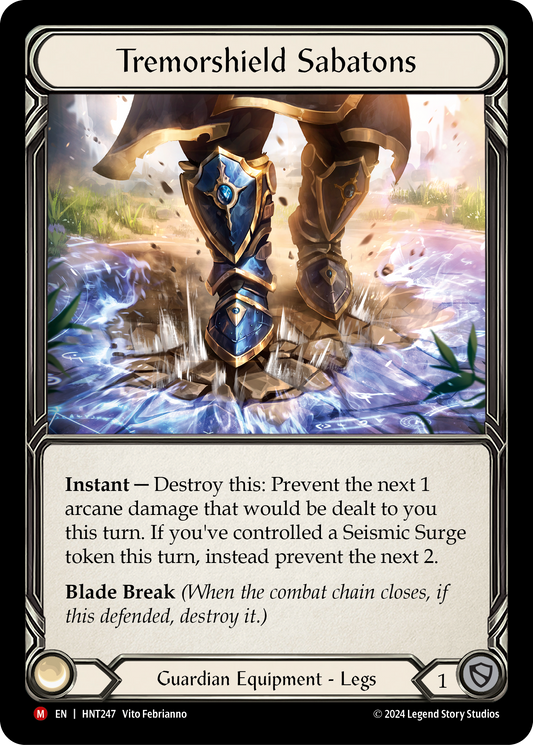 Tremorshield Sabatons HNT247 (The Hunted)