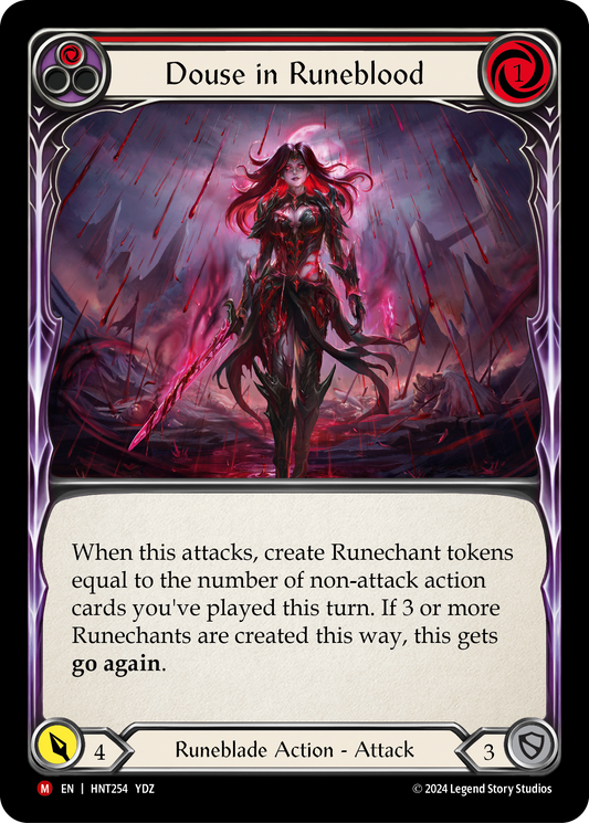 Douse in Runeblood (Red) HNT254 (The Hunted)