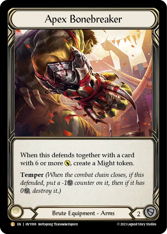 Apex Bonebreaker Rainbow Foil HVY008 (Heavy Hitters)