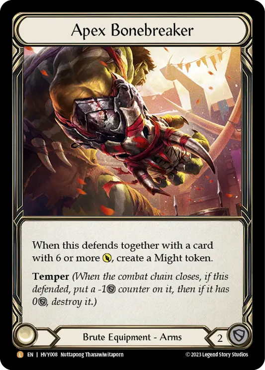 Apex Bonebreaker Rainbow Foil HVY008 (Heavy Hitters)