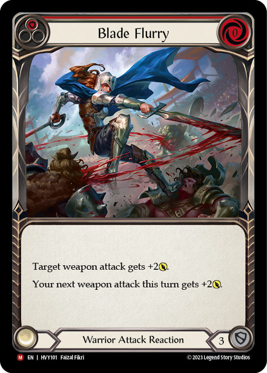 Blade Flurry (Red) HVY101 (Heavy Hitters)