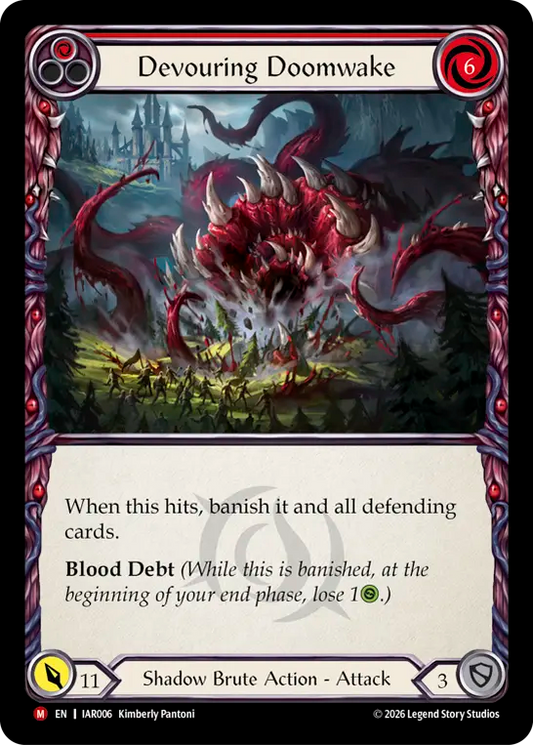 Devouring Doomwake (Red) IAR006 (Usurp the Shadow Throne)