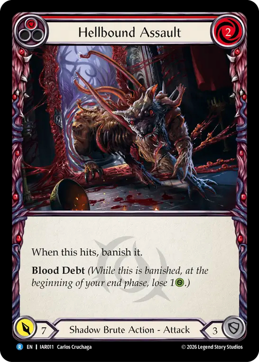Hellbound Assault (Red) IAR011 (Usurp the Shadow Throne)