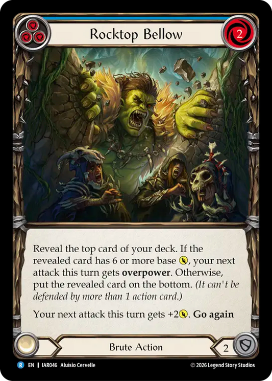 Rocktop Bellow (Blue) IAR046 (Usurp the Shadow Throne)