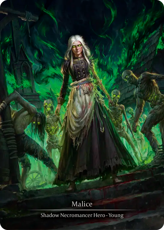 Malice Cold Foil IAR054 (Usurp the Shadow Throne)