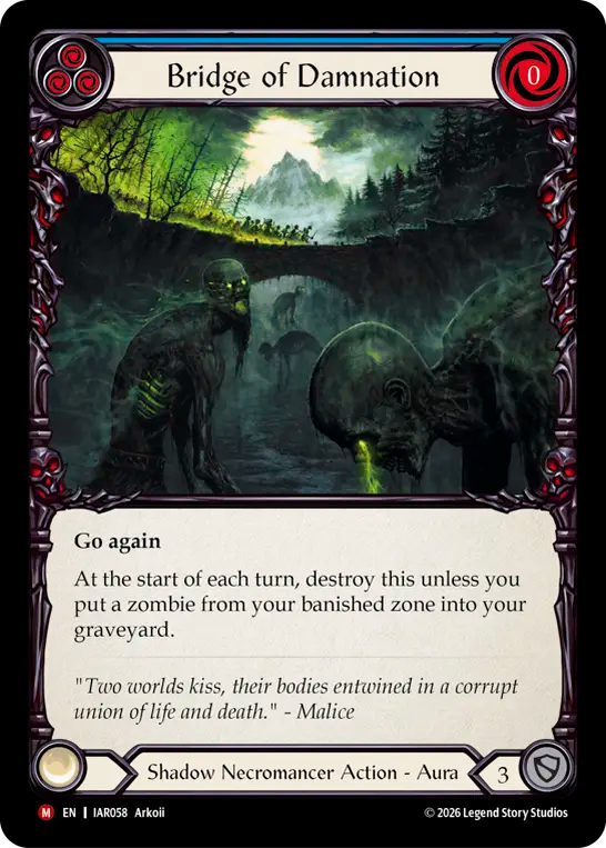 Bridge of Damnation (Blue) IAR058 (Usurp the Shadow Throne)