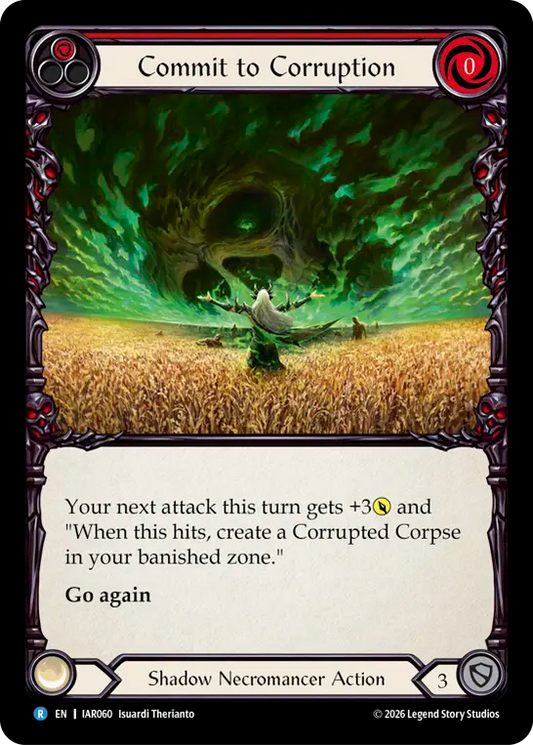 Commit to Corruption (Red) IAR060 (Usurp the Shadow Throne)