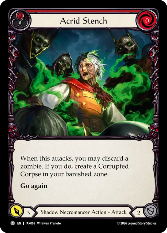 Acrid Stench (Red) IAR069 (Usurp the Shadow Throne)