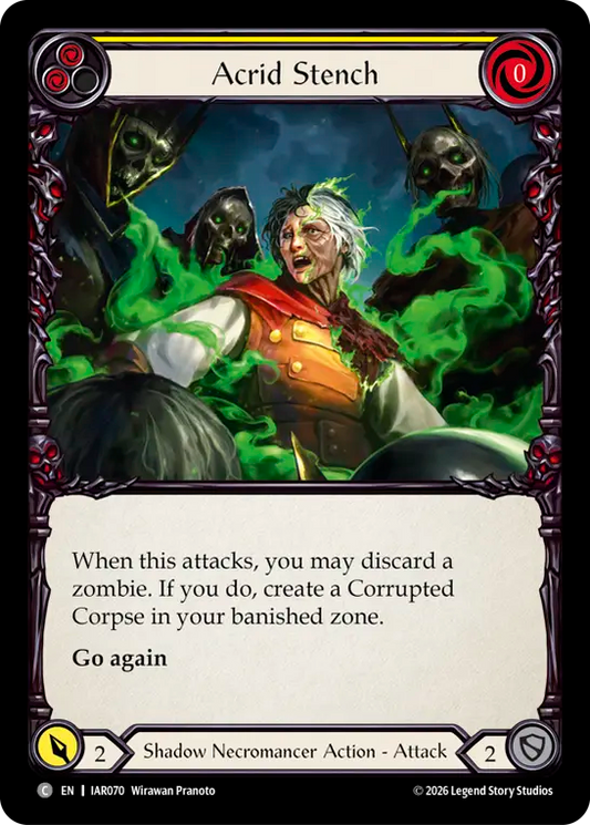 Acrid Stench (Yellow) IAR070 (Usurp the Shadow Throne)