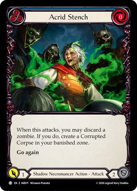 Acrid Stench (Blue) IAR071 (Usurp the Shadow Throne)