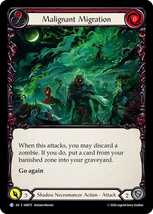Malignant Migration (Red) IAR075 (Usurp the Shadow Throne)