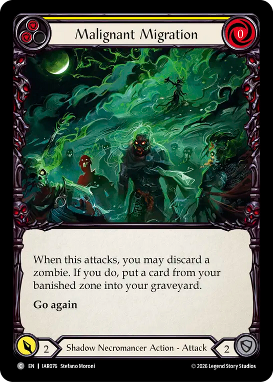 Malignant Migration (Yellow) IAR076 (Usurp the Shadow Throne)