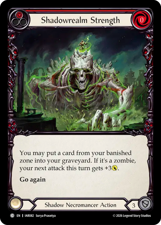 Shadowrealm Strength (Red) IAR082 (Usurp the Shadow Throne)
