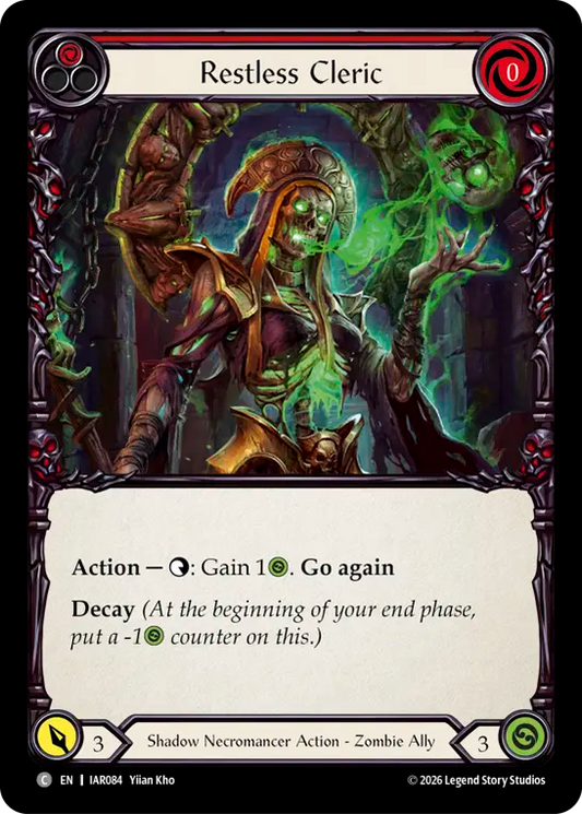Restless Cleric (Red) IAR084 (Usurp the Shadow Throne)