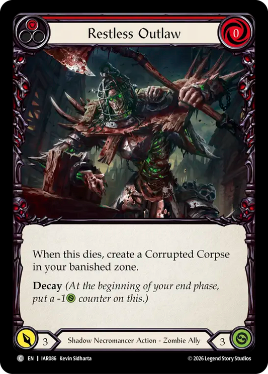 Restless Outlaw (Red) IAR086 (Usurp the Shadow Throne)