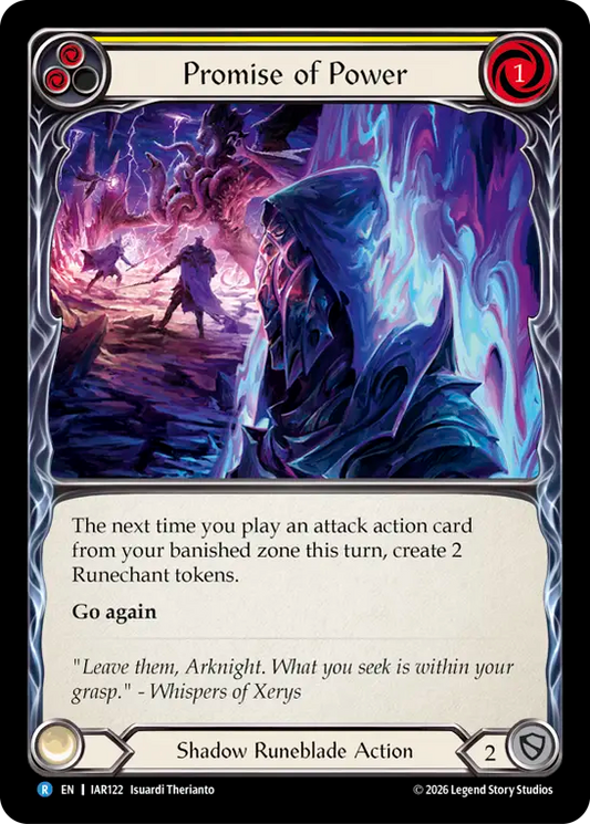 Promise of Power (Yellow) IAR122 (Usurp the Shadow Throne)