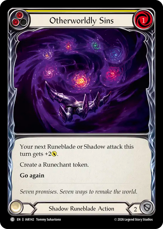 Otherworldly Sins (Yellow) IAR142 (Usurp the Shadow Throne)