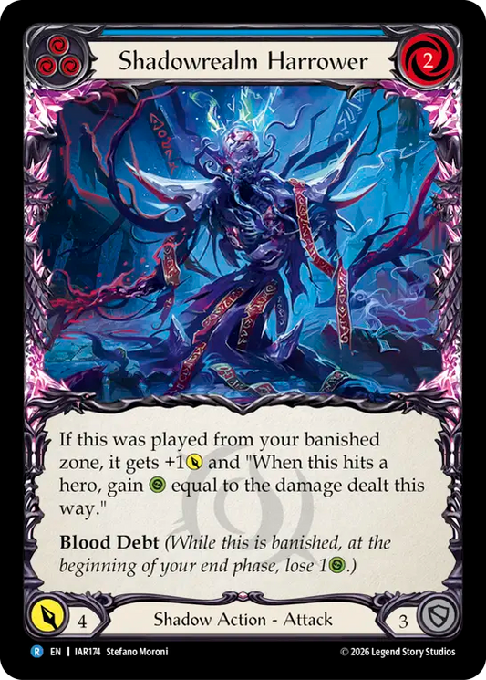 Shadowrealm Harrower (Blue) IAR174 (Usurp the Shadow Throne)